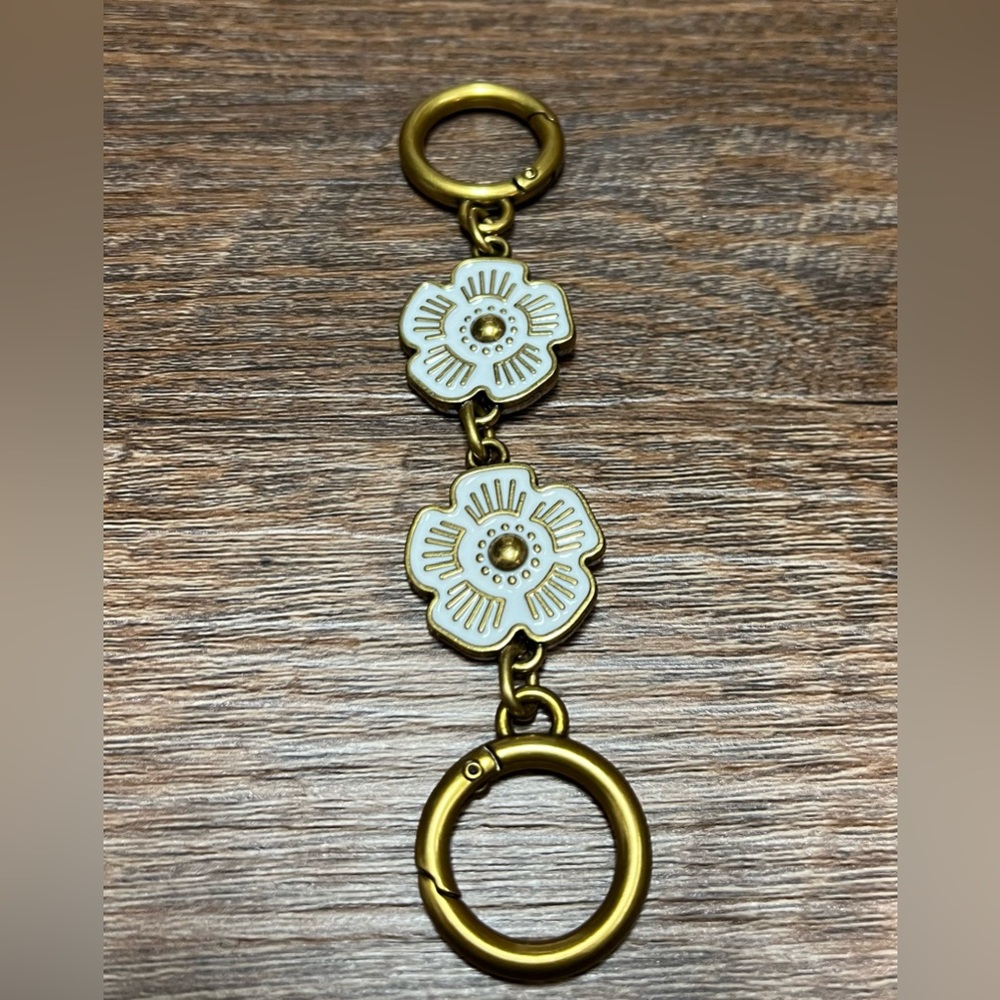 Tea Rose Chain Extension Strap or Accessory for Purse Bag Handbag